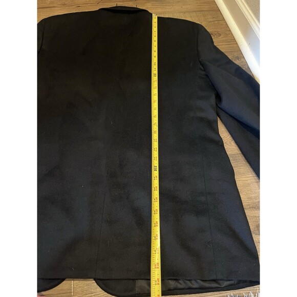 Fioravanti Couture Men’s Black 100% Cashmere Blazer Jacket Made in USA M - Picture 12 of 16